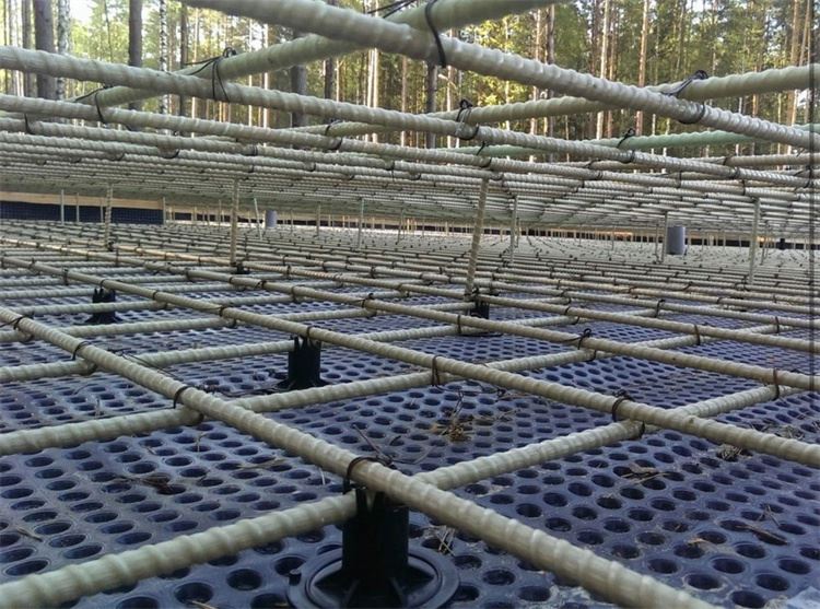 Bridge glass fiber mesh