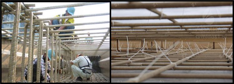Railway fiberglass mesh